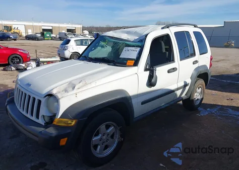 2006 Jeep Liberty Sport from USA, damaged, VIN 1J8GK48KX6W114656